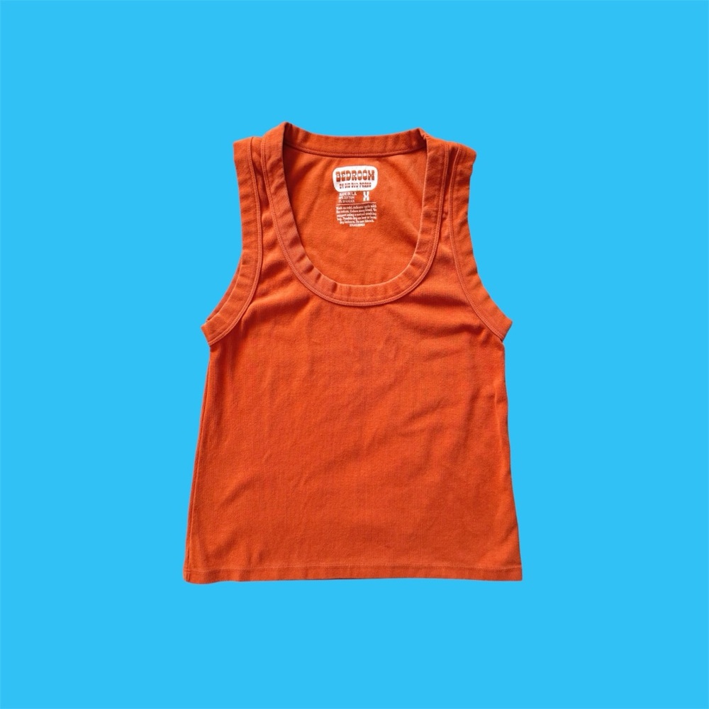 Big Bud Press Burnt Orange Tank Top